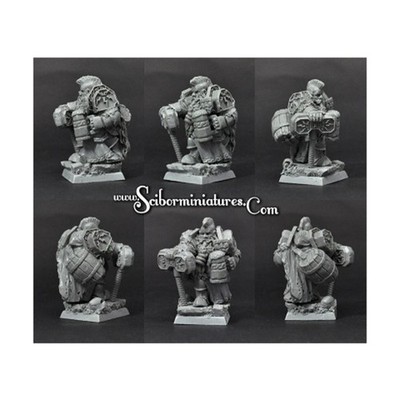 Scibor Dwarf Lord Mini 28mm Dwarf Lord Hjaldram Pack New