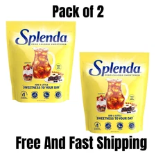 SPLENDA No Calorie Sweetener, Granulated Sugar Substitute, Resealable Twin Pack