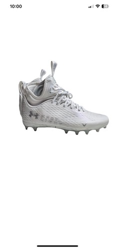 Under Armour Spotlight LUX MC 2 White Football Cleats Mens Size 11.5 3025082-100 - Picture 12 of 20
