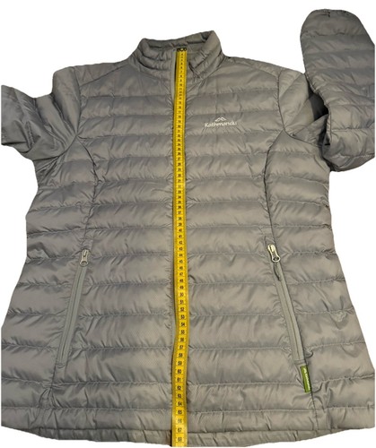 Kathmandu Silver Heli Down Puffer Jacket-Warm-Cute-Warm-Down-Size 12 - Picture 10 of 14