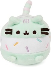 GUND Ice Cream Sandwich Pusheen Sweet Dessert Mint and White, 4 inches