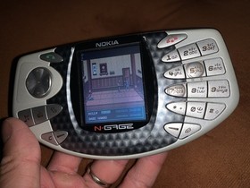 Nokia Ngage Classic Silver With Sd Card, Battery And Charger