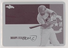 2013 Leaf Perfect Game Showcase Printing Plate Magenta 1/1 Braxton Davidson 2r8