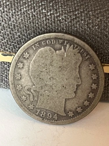 1894 S Barber Quarter Dollar, G