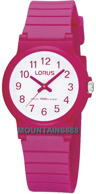 lorus watch 100m water resistant