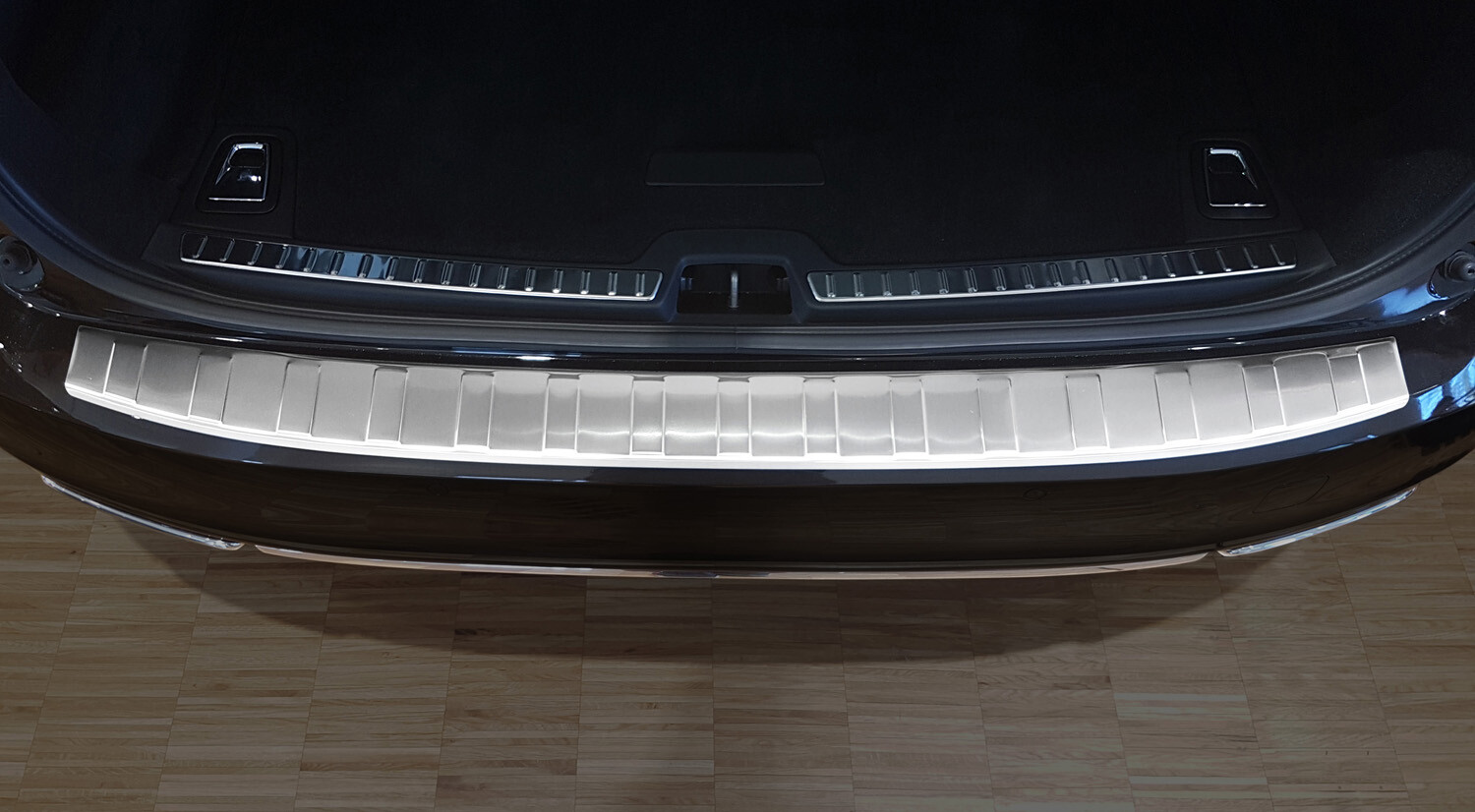 Protettore Paraurti Posteriore Per Volvo XC60 - Adesivo In Fibra Di Carbonio, Anti-Graffio