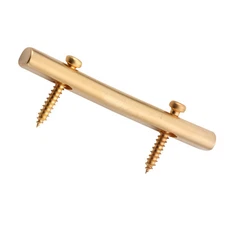 Authentic Floyd Rose 1000 Series String Retainer w/ Screws; Satin Gold