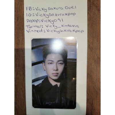 BTS Proof Collector's Edition Soundwave Lucky Draw RM Namjoon Photocard Official