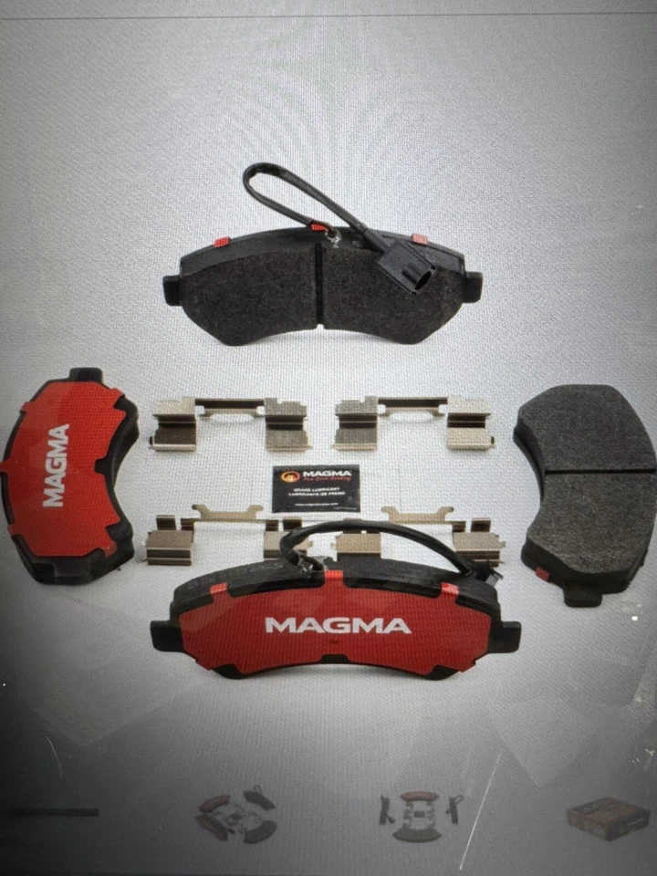 Ram ProMaster 1500,2500,3500 2022 - 2023 前盘式制动垫套装适用于今日发货! — 第 2/2 张图片