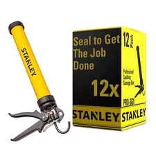 Stanley Professional Sausage Caulking Gun 18:1 Thrust Ratio PRO-SG1 - 12 Pack