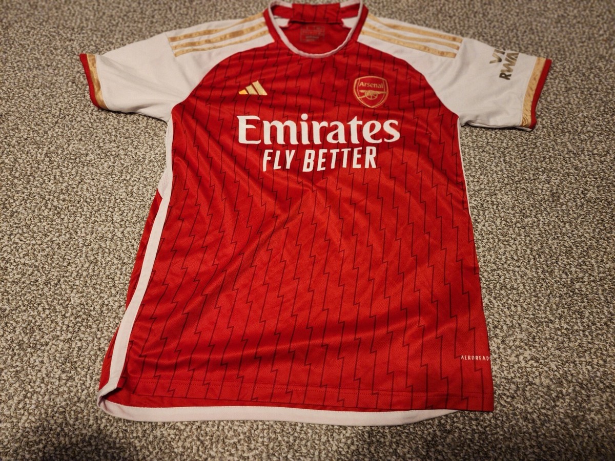 新品未使用　本田　サッカー　10 M adidas Fly Emirates Arsenal Emirates Fly Better SAKA Adidas AeroReady Home Jersey