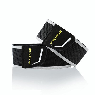 4Pcs Bike Bicycle Reflective Ankle Leg Bind Wrist Safety Band Pants Clip Strap