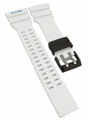 Casio G-Shock G-Lide 10613272 Ersatzband Resin weiß GBX-100-7
