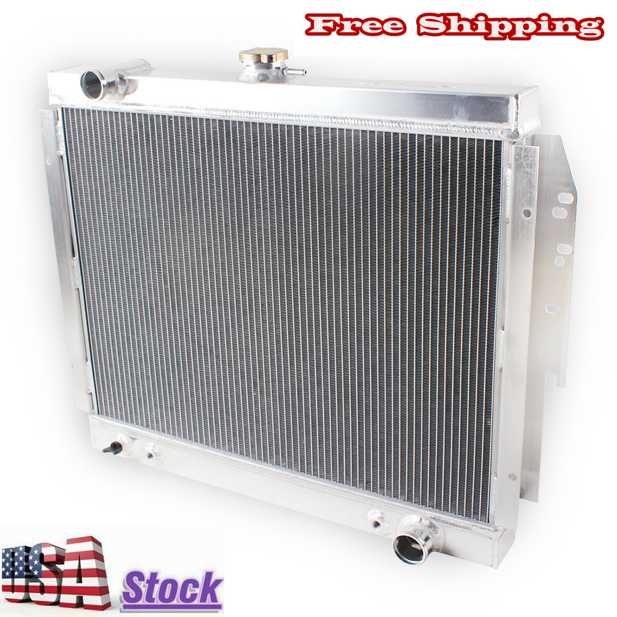 Aluminum Radiator For 1979-1993 Dodge D150 D250 D350 W150 W250 5.2L 5.9L V8