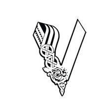 The Nordic Viking Wall Art - Black & White - Decorative Wall Sign for Fans!