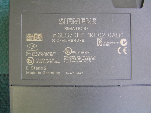Siemens 6ES7 331-1KF02-0AB0 6ES7331-7KF02-0AB0 - Bild 2 von 5
