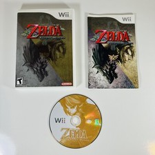 The Legend of Zelda: Twilight Princess Nintendo Wii, 2006 w/Manual TESTED