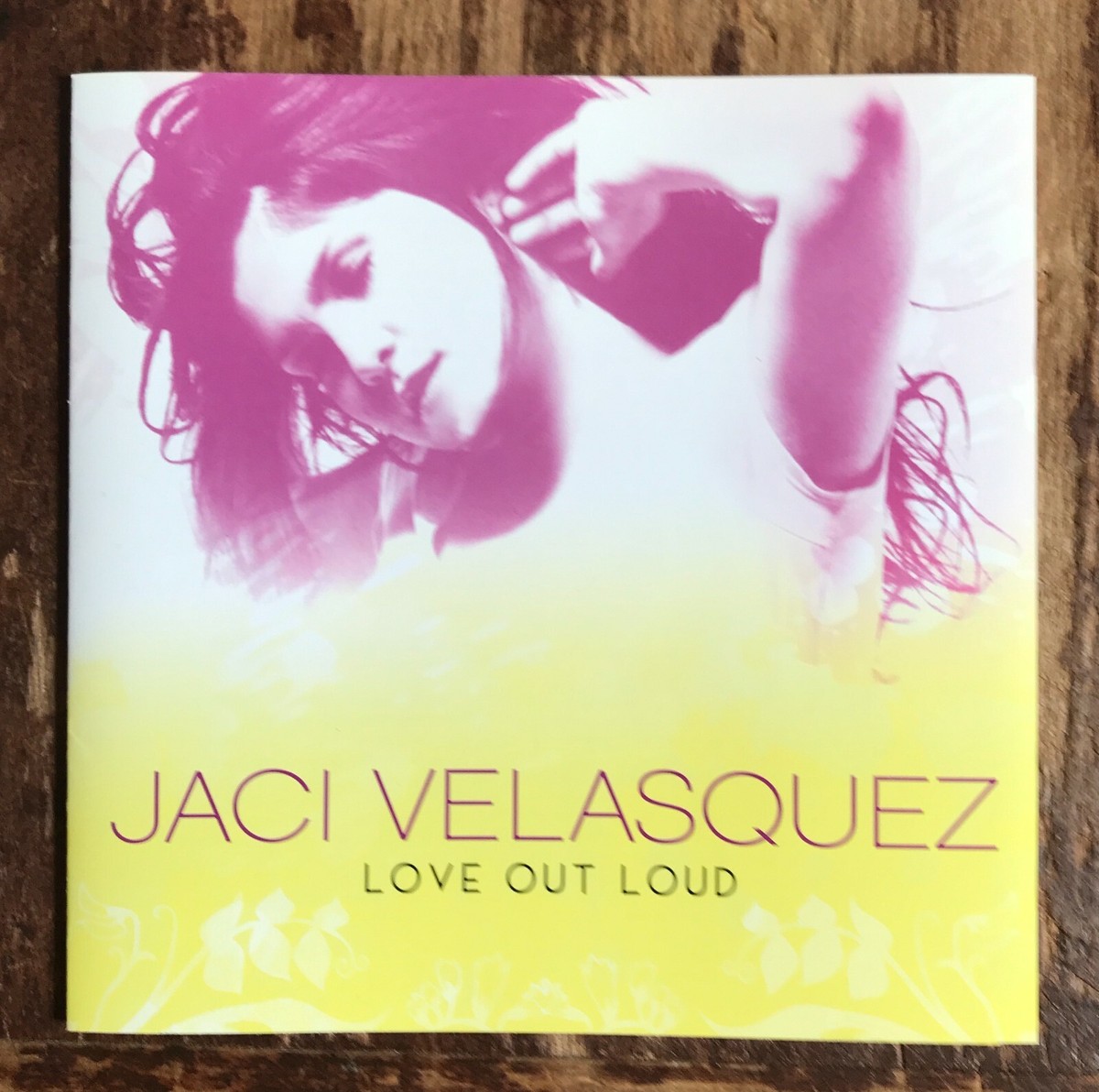 Jaci Velasquez Love Out Loud CCM CD Por Escrito w/Nic Gonzales