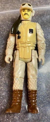 Vintage 1980 - Star Wars - Hoth Rebel Commander Action Figure - Loose no Weapon