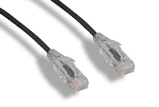 Slim Cat6 UTP Patch Cord Cable 3.6mm OD 1ft 2ft 3ft 5ft 7ft 10ft lot of 1, 5,10