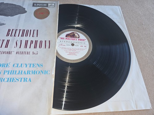 ASD 267 W/g (1958) Ed1- ANDRE CLUYTENS /BPO -BEETHOVEN 5th & 'LEONORE' O/T-Nm/Vg - Picture 2 of 6