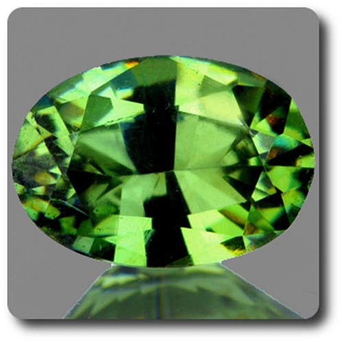 Grenat Démantoïde 0.31 Ct - VS2 - Montagnes Oural, Russie - Neuf Avec Étiquettes - A Bijoux