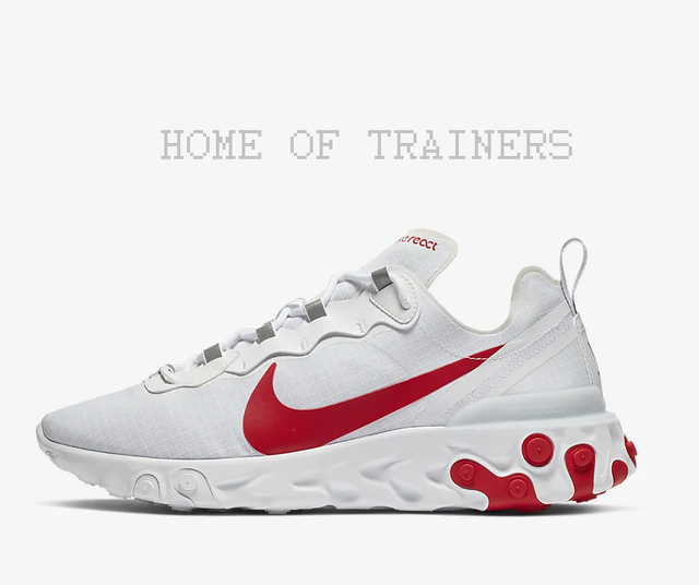 react element bianche basse