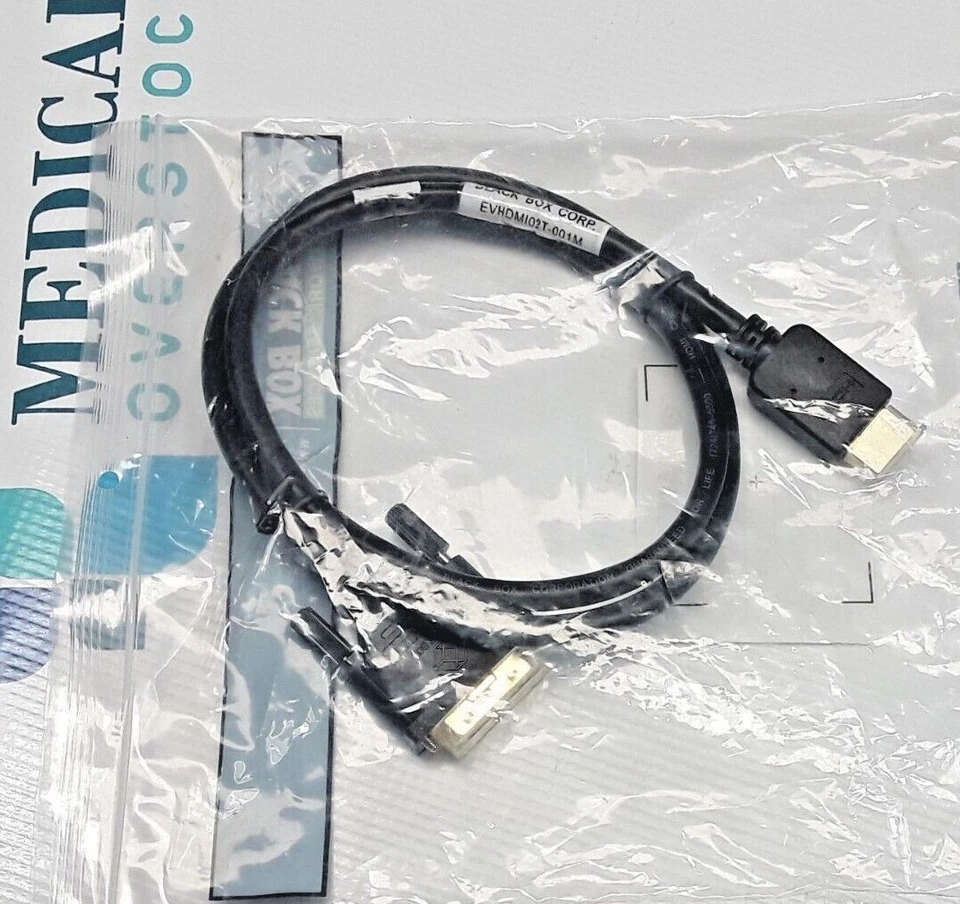 BLACK BOX - 1M (3.3ft) HDMI TO DVI-D CABLE - EVHDMI02T-001M - LOT OF 3 - NEW - Image 3 of 3