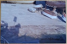 Mario Giacomelli fotografia a colori Il Molo di Senigallia - Firmata