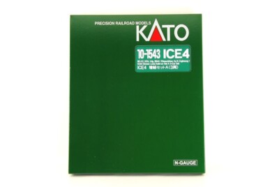 KATO N-Scale 10-1543 ICE4(Green Line) Add-on Set A 3-Car Set Japan N-Gauge