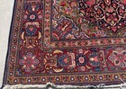 AN ATTRACTIVE BLUE BACKGROUND COLOR, FINE QUALITY,FLORAL RUG — photo 9