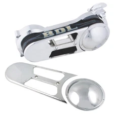 NEW BDL 2” POLISHED OPEN BELT DRIVE KIT FOR 1990-2006 HARLEY DAVIDSON SOFTAIL