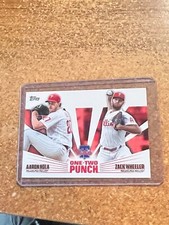 2023 Topps Baseball One-Two Punch # 12P-10 Aaron Nola Zack Wheeler