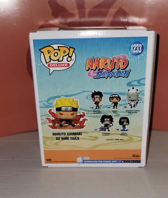 Animation #1233 Funko POP! Deluxe: Naruto Uzumaki As Nine Tails