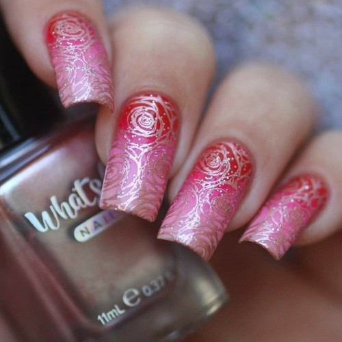 Whats Up Nails - Roses are Gold Stamping Polish (Rose Gold), Nail Polish - 第 5/12 張圖片