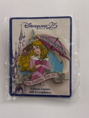 DLP Aurora Pin Trading Day 25th Anniversary Sleeping Beauty LE600 Disney Pin B