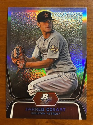 2012 Bowman Platinum Prospects Refractor JARRED COSART #BBP81 Astros