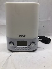 Pyle PILCR34BT Bluetooth LED Nightlight, Therapy Sound Machine, FM Radio, White