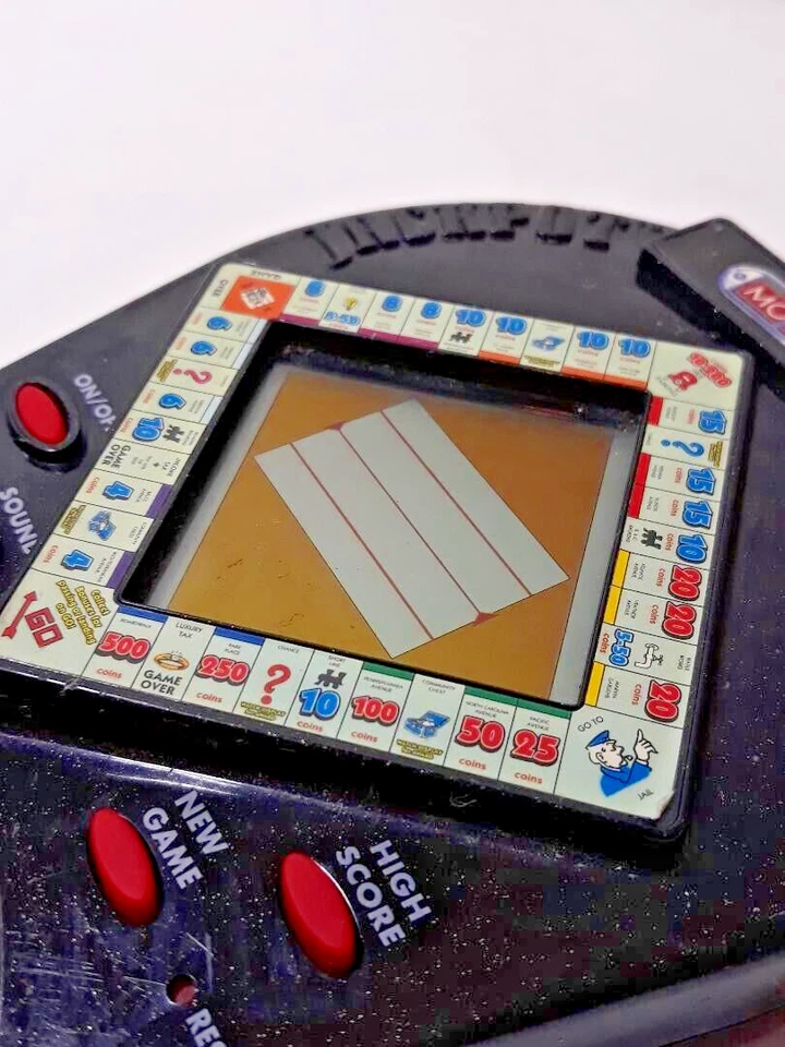 Monopoly Jackpot Juego de Máquina Tragamonedas de Casino Electrónico de Viaje de Mano 1999 Foto 4 de 4