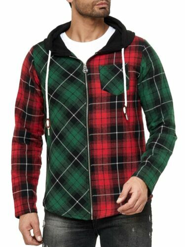 Vendetta Inc. Herren Sweatshirt Rundhals – Real Street Skull Print, Schwarz, Mit Rippbündchen