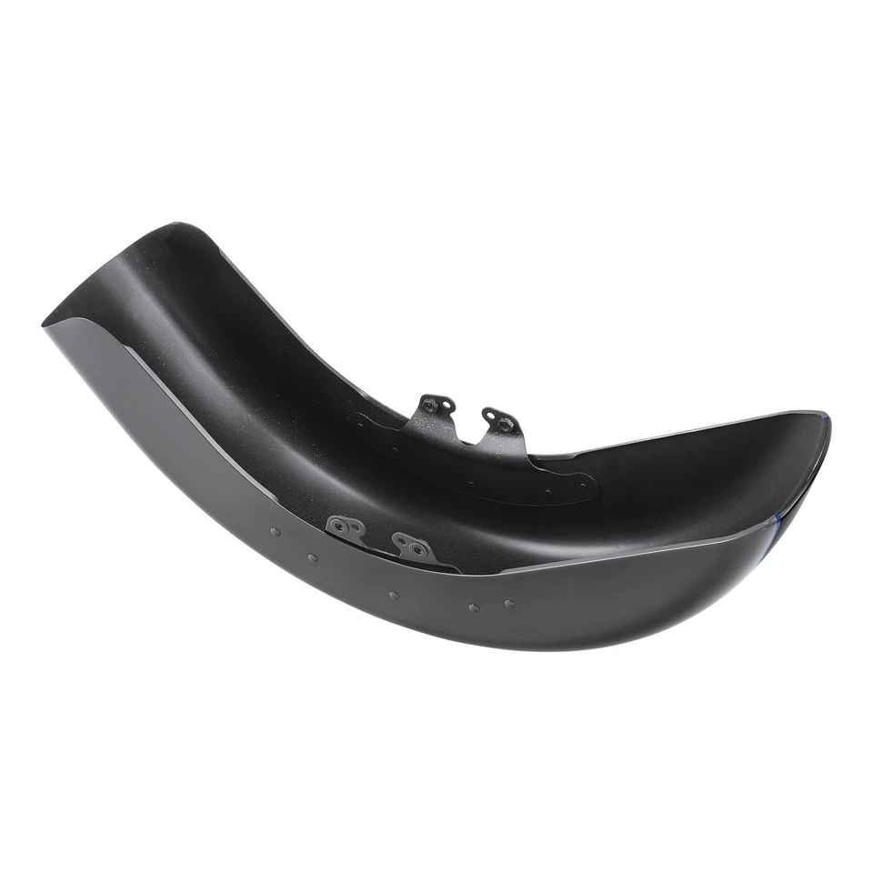 Guardabarros delantero para Harley Street Road Glide 14+ gris guantelete metálico/negro vivo Foto 3 de 4