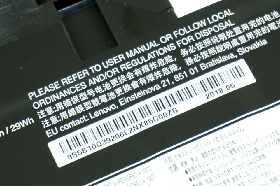 5B10Q39206 L14L2P21 OEM LENOVO аккумулятор 7,4 В 30 Втч 330S-15ikb 81F5 (GRD A) (DD14) - Изображение 3 из 3