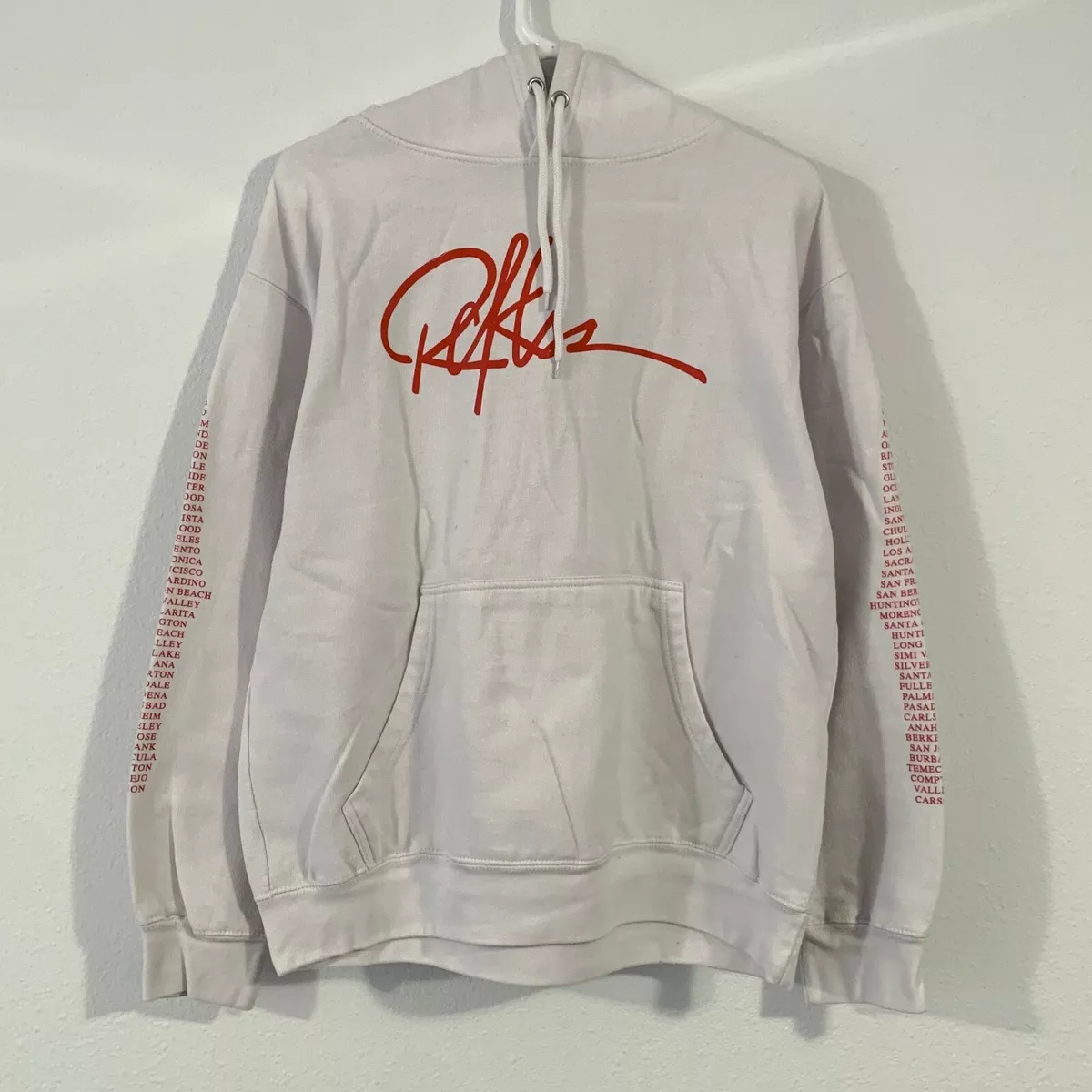 Young and Reckless Y R Hoodie White Men s Size Large Pacsun eBay