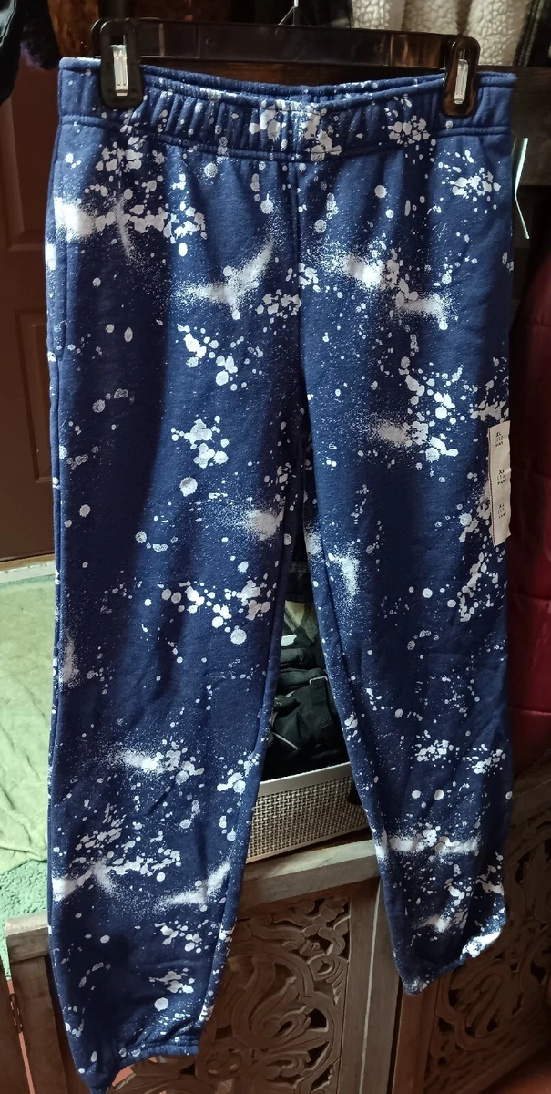 Girls blue sweatpants clearance