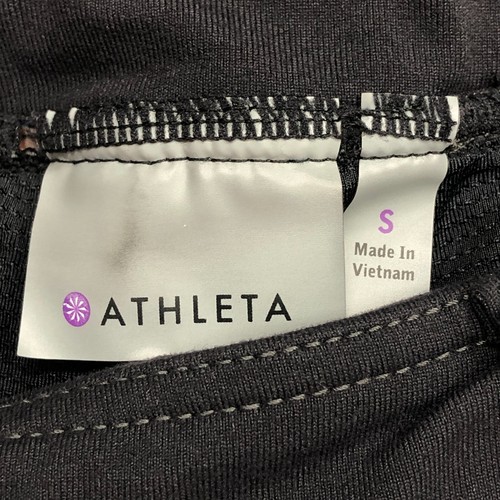 Athleta Damen Freizeit A-Linie Mini Skort Rock Größe Small schwarz M016-24 - Bild 8 von 13