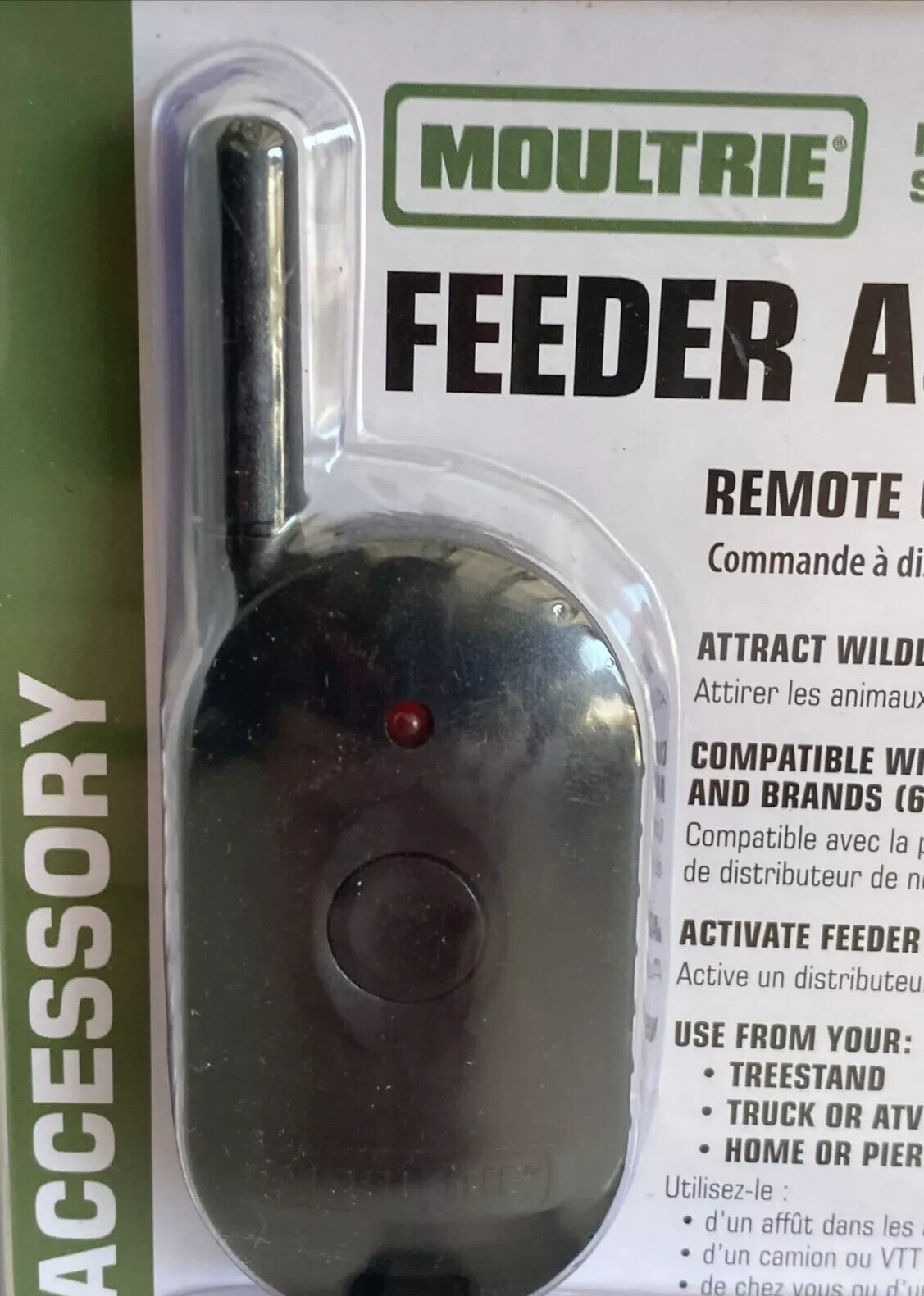 Moultrie Feeder Activator 300' Range Remote Control For Wildlife Feeders 6V/12V
