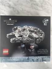LEGO Star Wars 75375 Millennium Falcon, Set de Construction, Vaisseau Spatial...