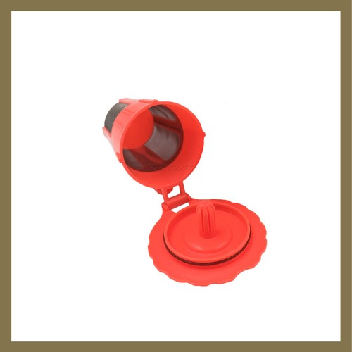 3 Keurig 2.0 Orange K Carafe Reusable Refillable K-Cups Coffee Filter - Picture 6 of 7
