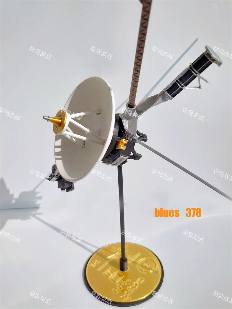 1/48 Scale Voyager 1 Spacecraft Explorer Model 3D Print Toy Gift