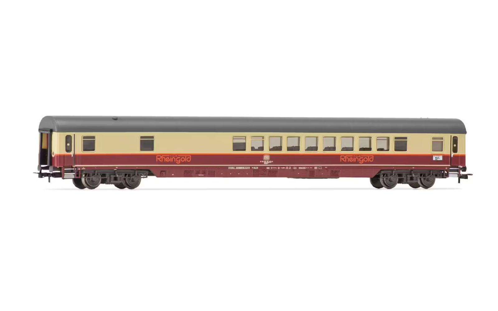 Rivarossi HR4395 DB, WGmh804 Bar Carriage For Historic Trains In Original Livery